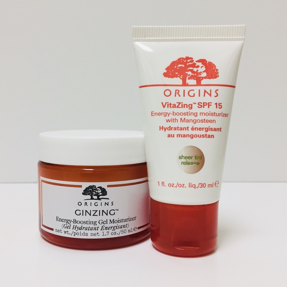 Origins GinZing Gel Moisturizer set